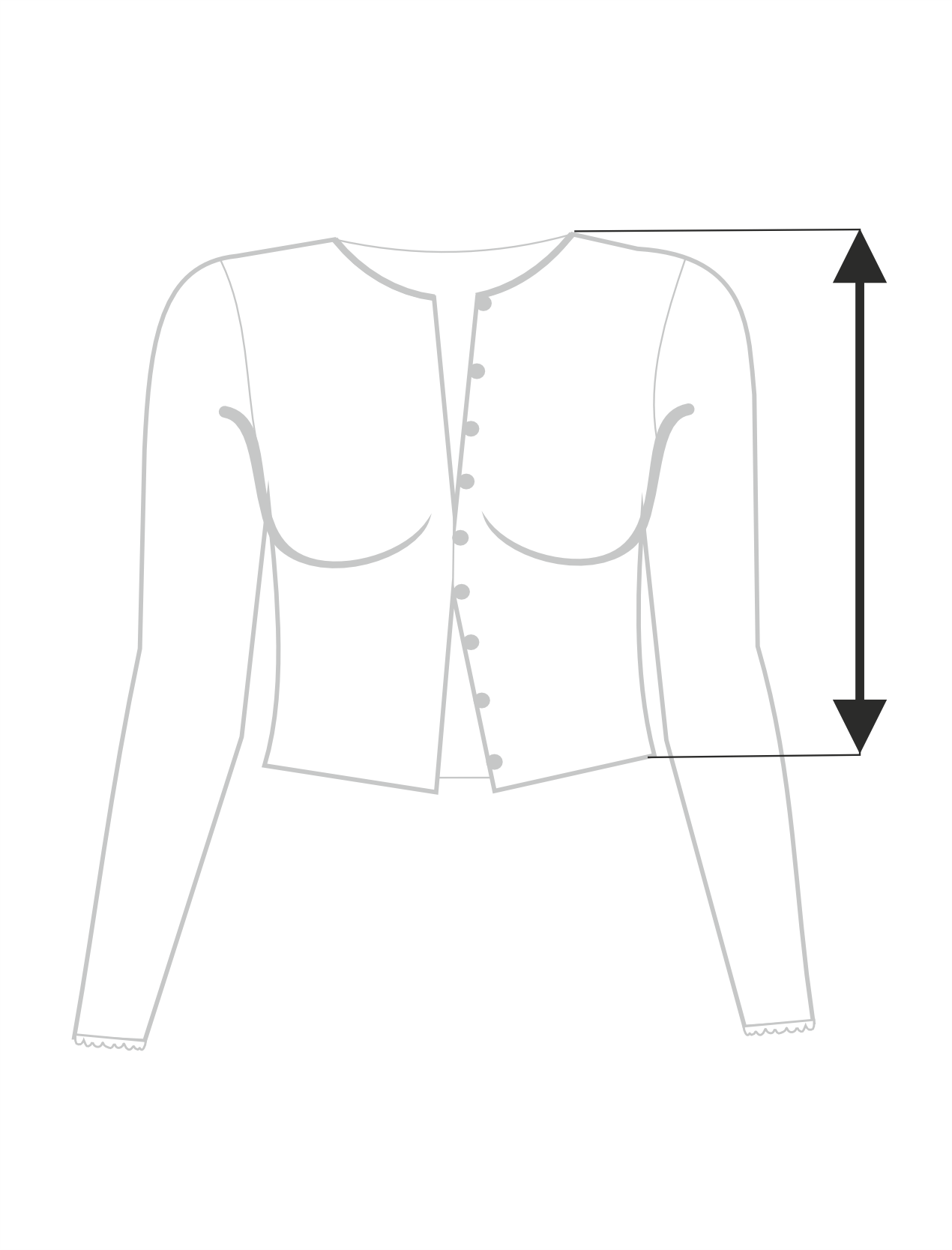 Camelia cardigan bleu