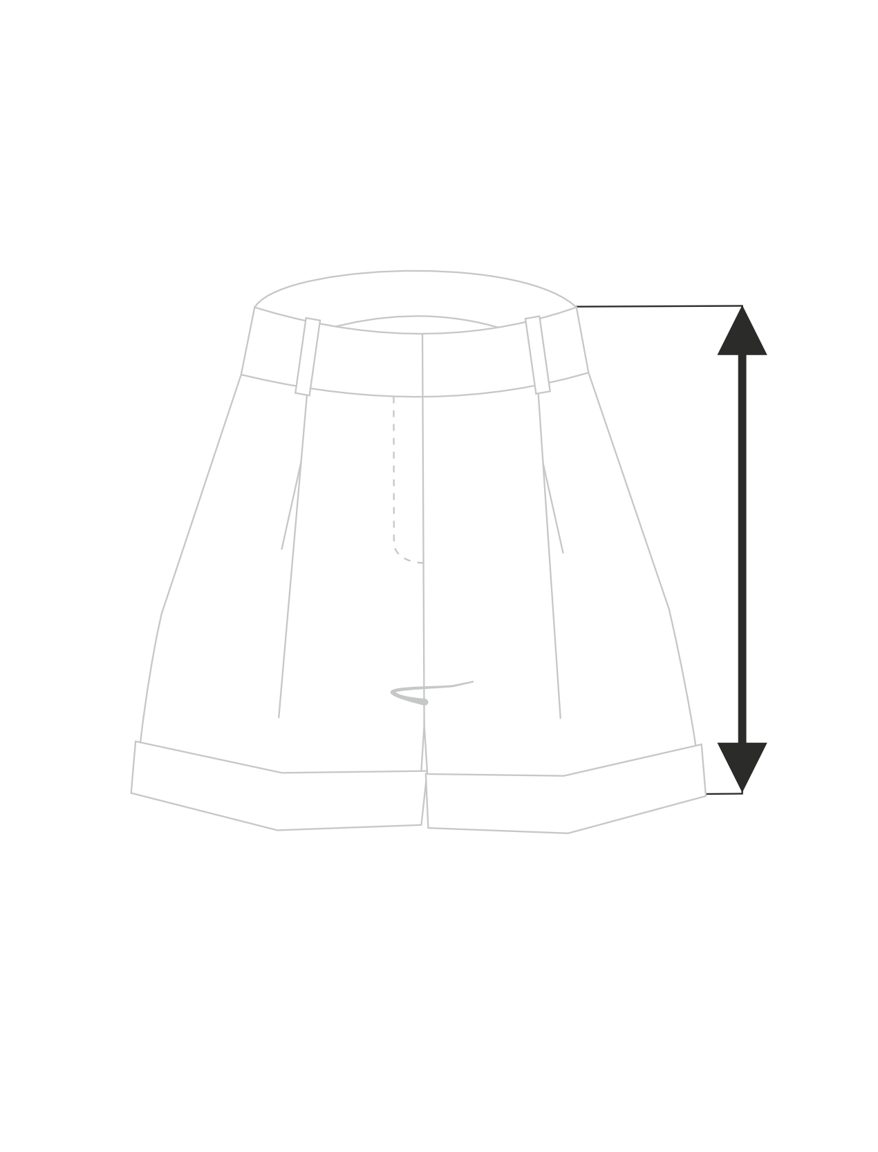 Perrine shorts blanc