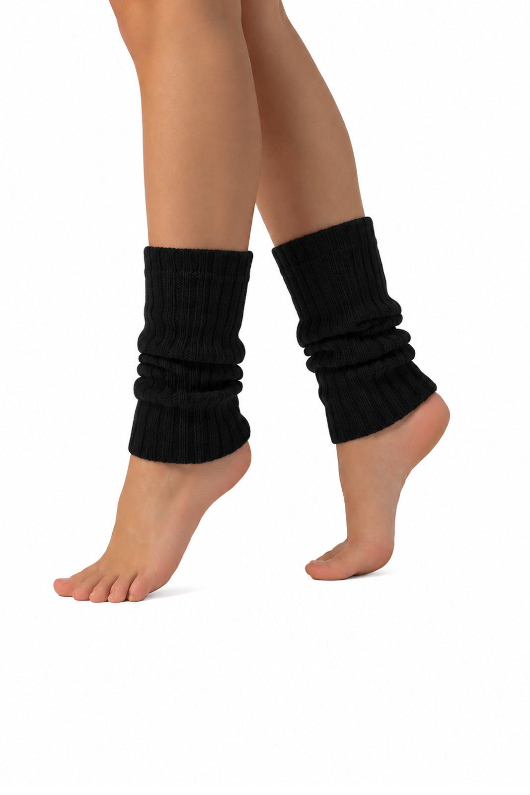 SOFT KNIT WARMERS NOIR