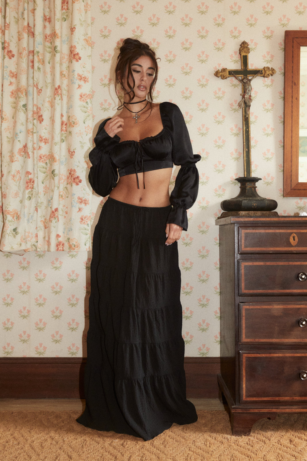 Alessia skirt noir