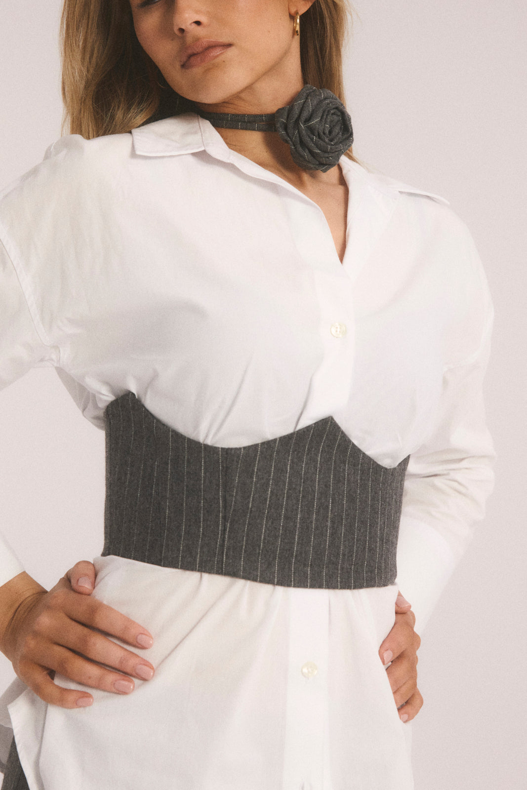 Bossy kiss corset belt