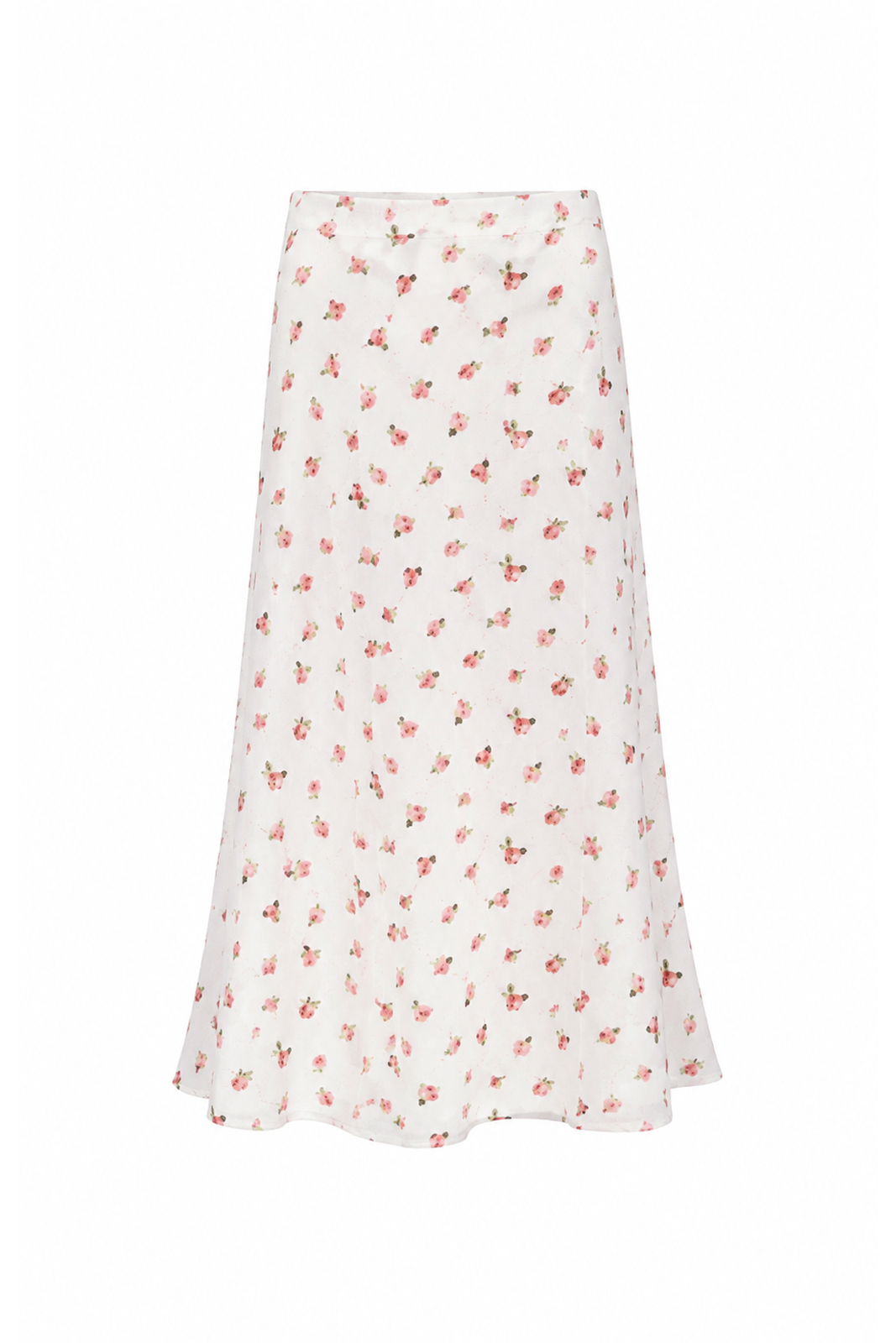 Bruna skirt fleur blanc