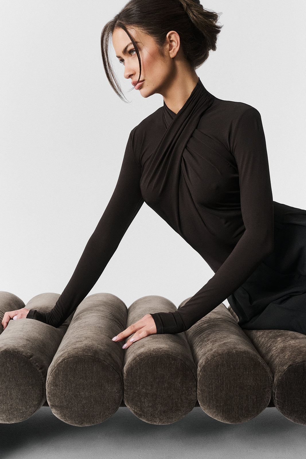 Jade bodysuit marron
