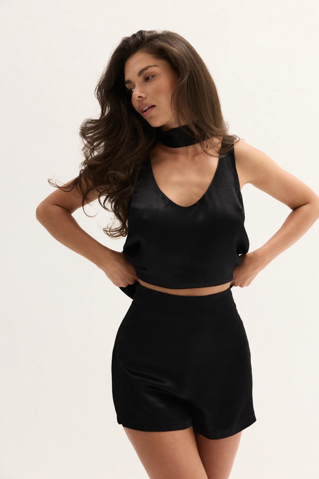 Paulette top noir