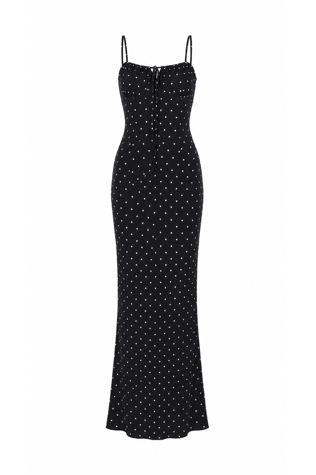 Roseline chiffon dots