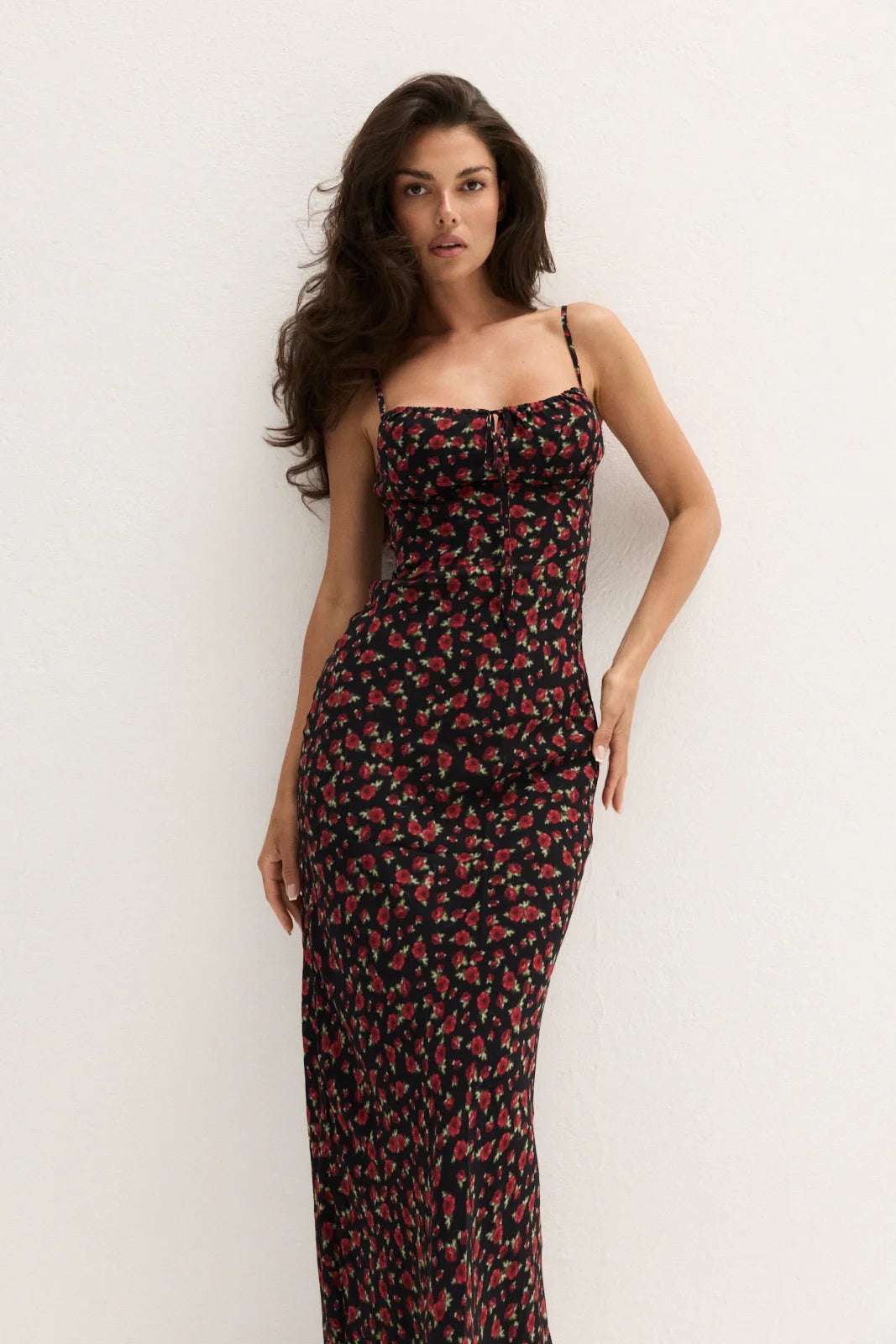 Roseline chiffon fleur