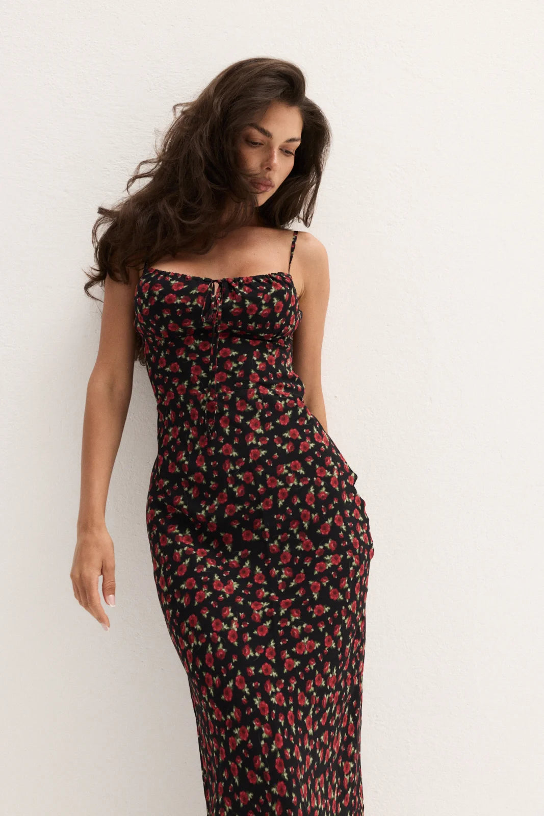 Roseline chiffon fleur
