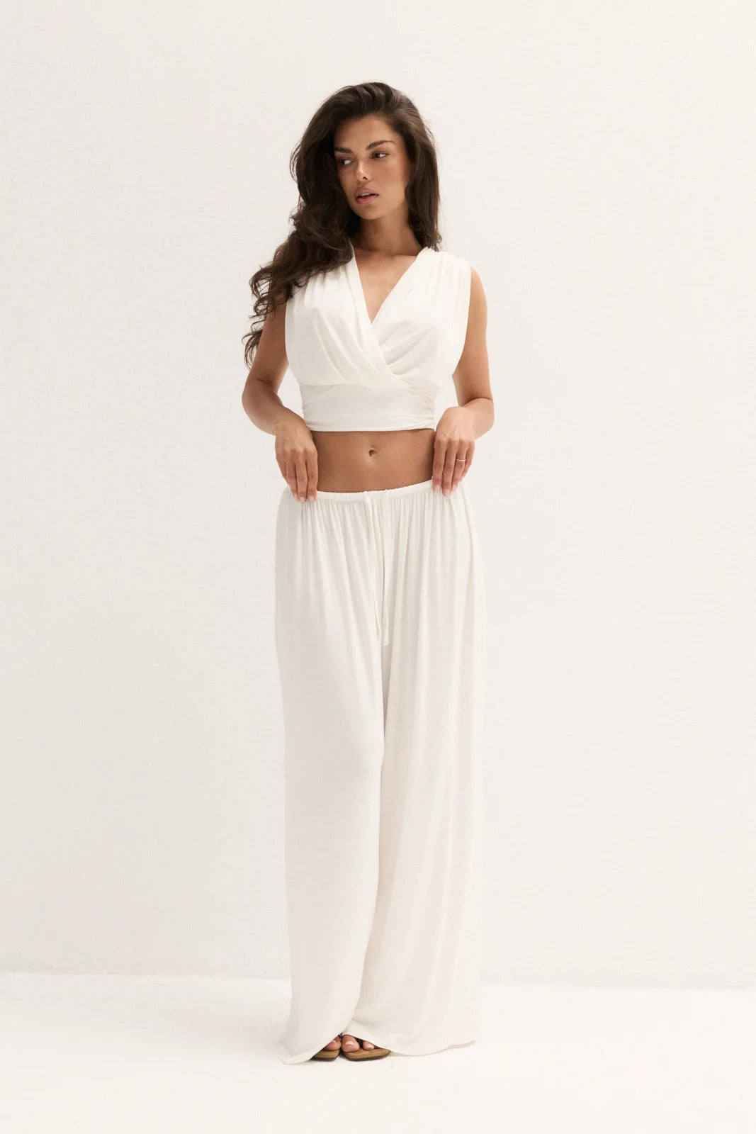Vela top blanc