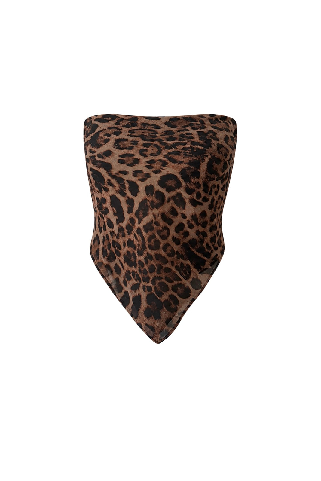 Yasmine scarf leopard