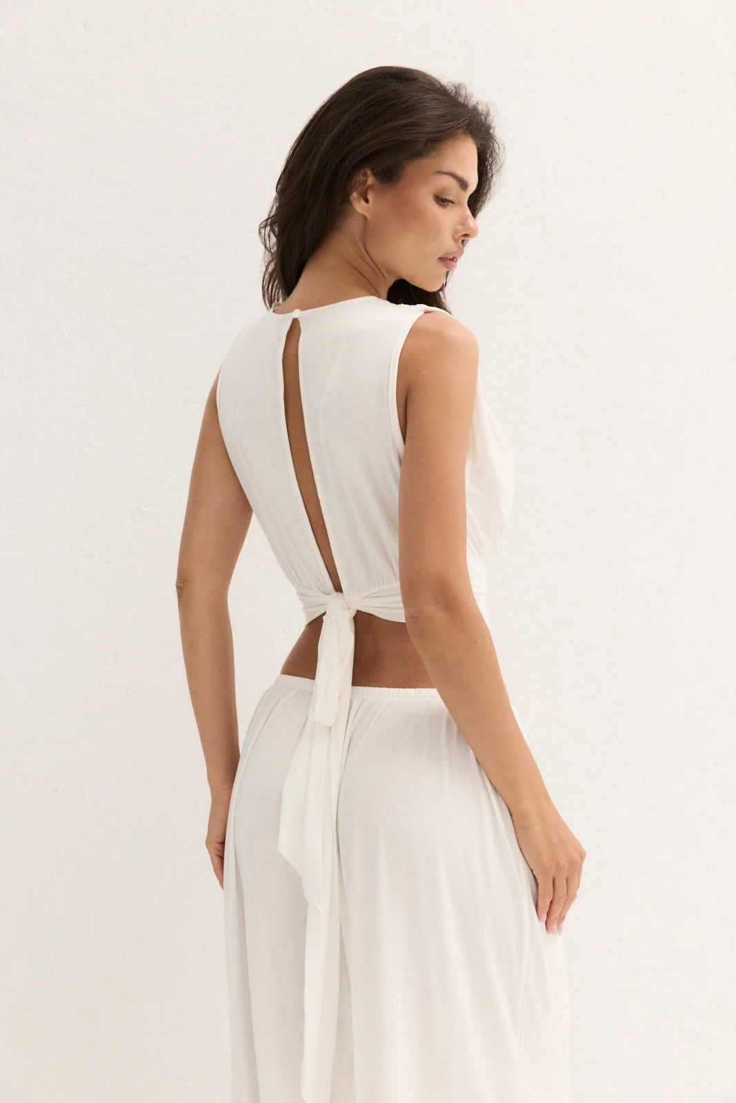 Zelia trousers blanc