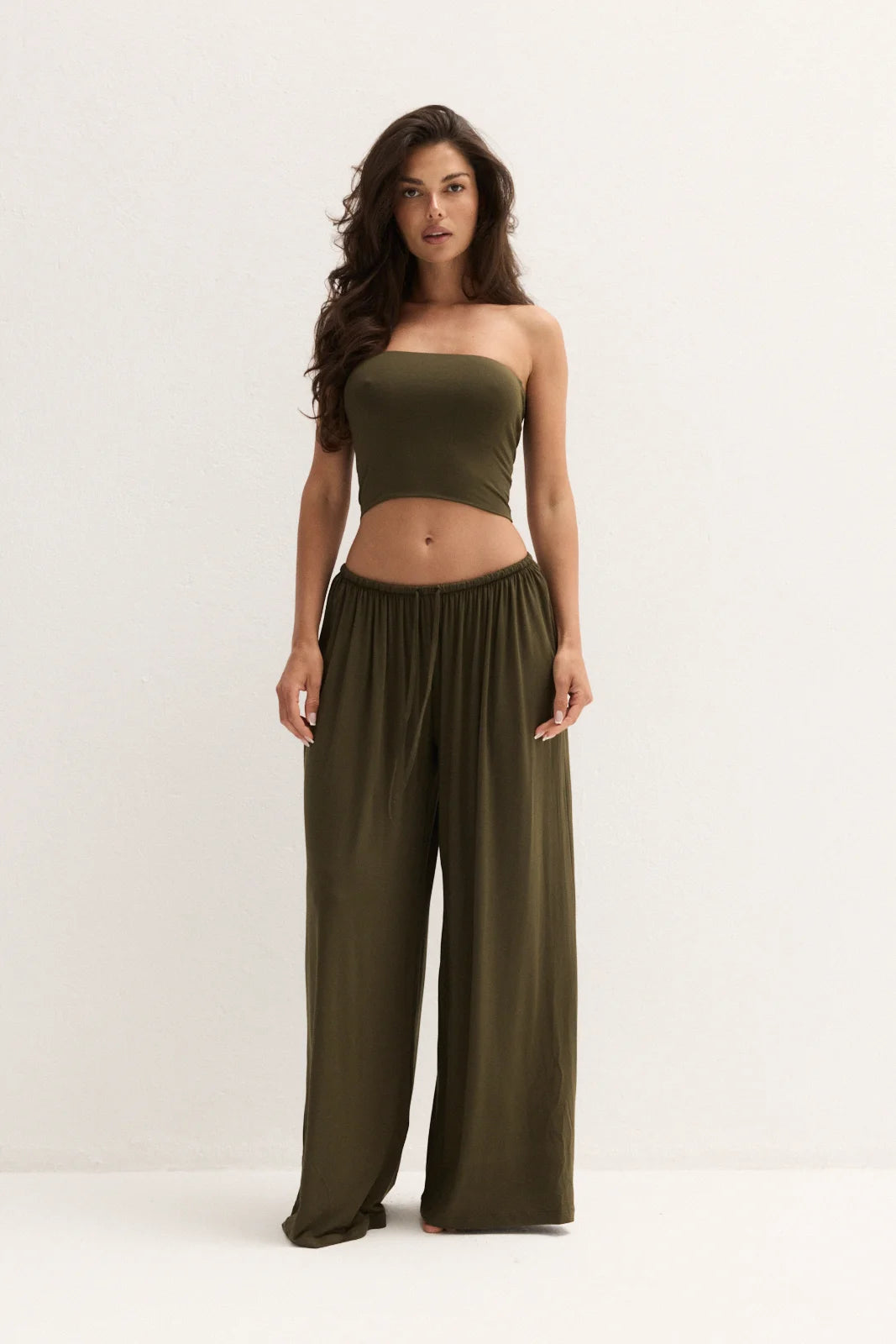 Zelia trousers olive