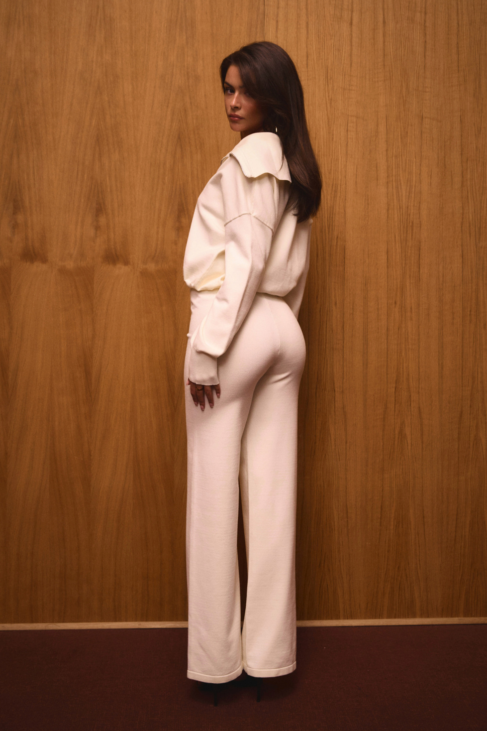 IVY ZIP BLANC
