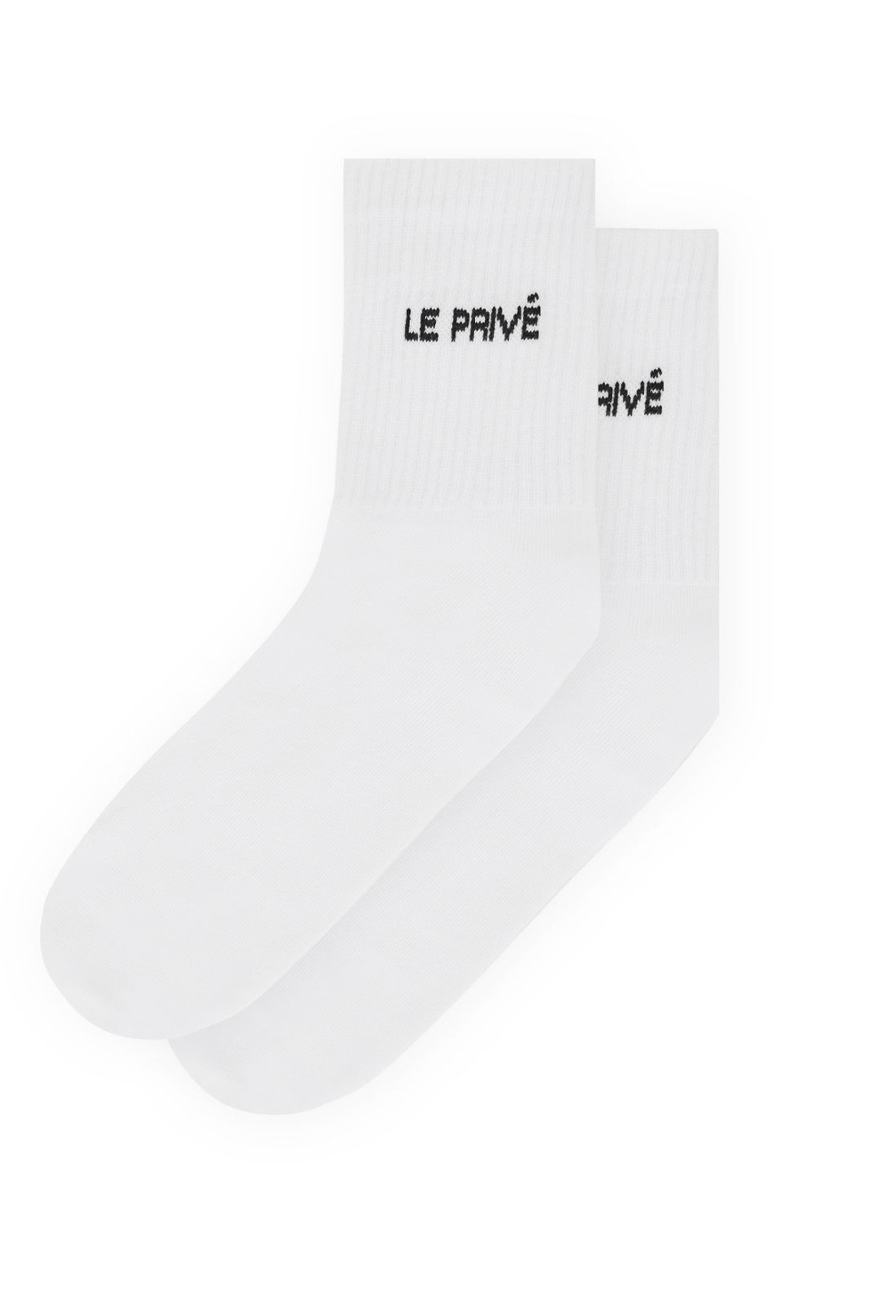 LE PRIVE SOCKS BLANC