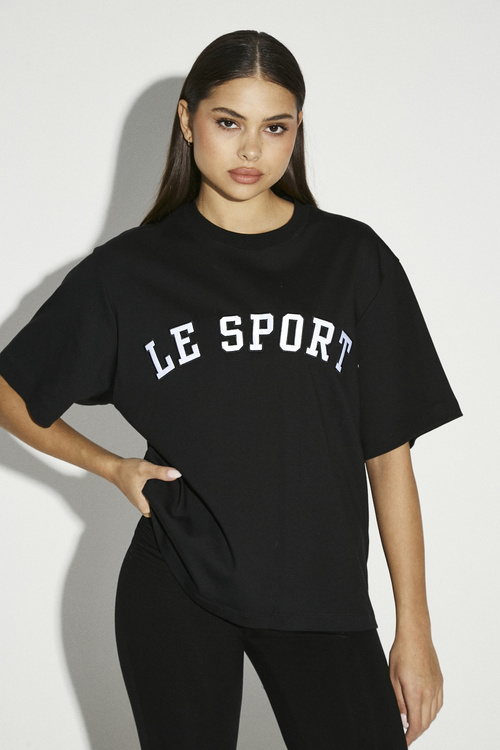 LE SPORT T-SHIRT NOIR