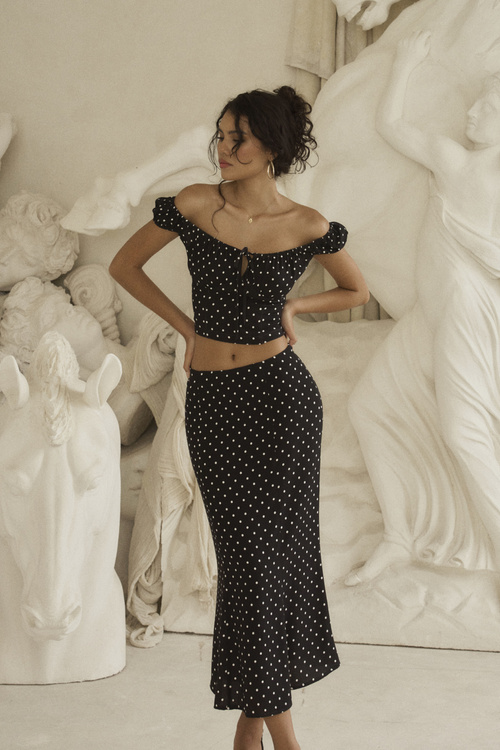 BRUNA TOP DOTS