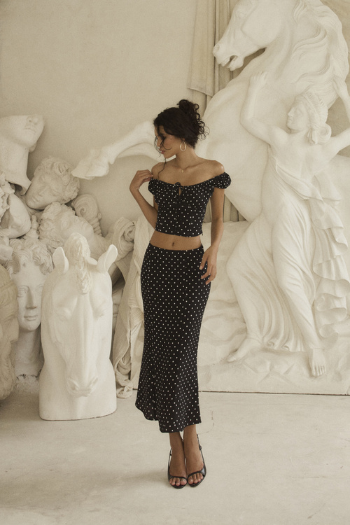 BRUNA SKIRT DOTS