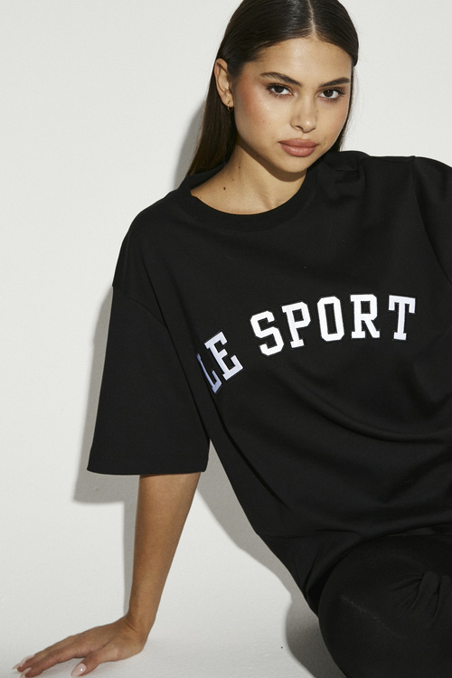 LE SPORT T-SHIRT NOIR