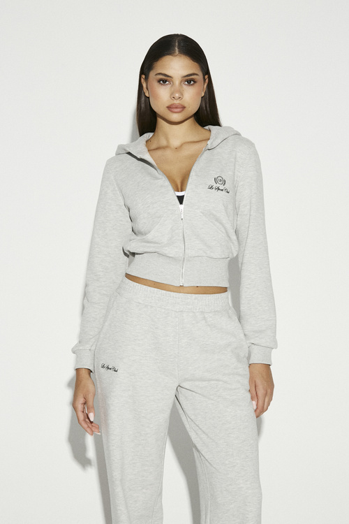 JUICY HOODIE GRAY