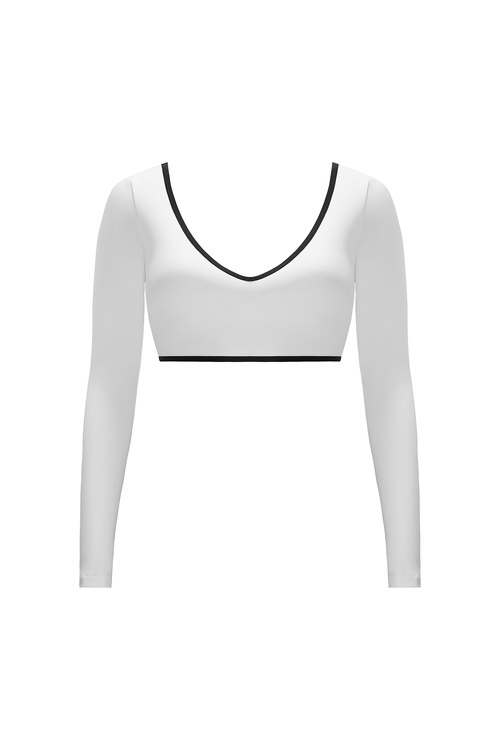 LE SPORT LONGSLEEVE TOP BLANC