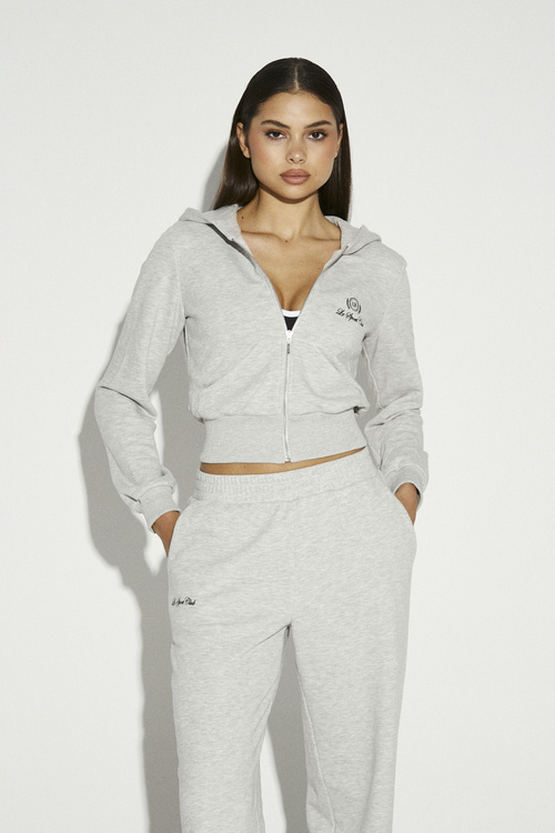 JUICY HOODIE GRAY