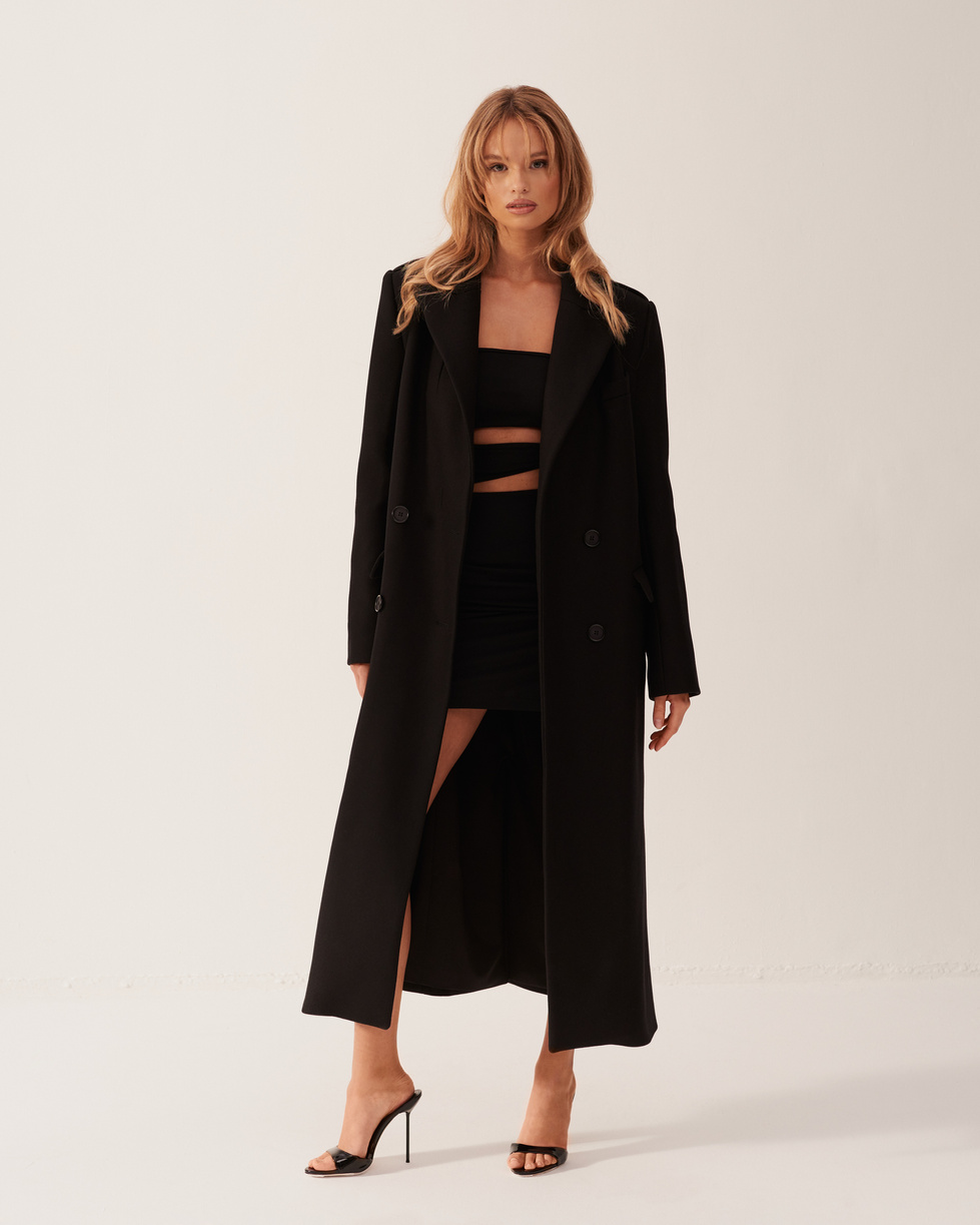 PREMIUM COAT NOIR